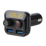 Modulator FM auto, Blow, Bluetooth, 2 x USB, Negru