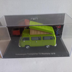 Macheta Volkswagen Transporter T2 Westfalia - 1978 1:43 Deagostini Volkswagen