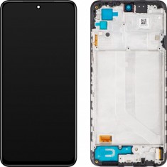 Display cu Touchscreen Xiaomi Redmi Note 10S, cu Rama, Negru, Service Pack 560002K7BN00 foto