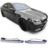 Indicatori laterali LED albi potriviti pentru BMW M Coupe E82 M5 F10 X5M E70 X6M E71 Performance AutoTuning