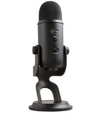 Microfon profesional Blue Microphones Yeti Logitech, negru - RESIGILAT