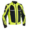 Geaca Moto Richa Airstorm WP Jacket, Negru/Galben, Large