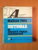 DICTIONAR DE LITERATURA ROMANA CONTEMPORANA de MARIAN POPA, 1977