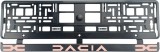 Cumpara ieftin Set 2 bucati, suport numar inmatriculare Carbon, Dacia III, Autohelix MSA