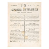 Publicația &bdquo;Curierul Rom&acirc;nesc&rdquo;, anul VIII, 1837
