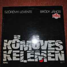 Szorenyi Levente Brody Janos Komuves Kelemen Pepita 1982 vinil vinyl