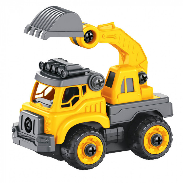 Set constructie Camion Autobasculanta si Excavator cu radiocomanda