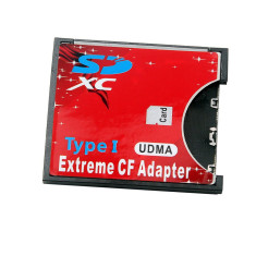 Adaptor carduri SD SDHC la CF Compact Flash Tip I Card adaptor foto