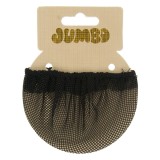 Accesoriu Textil Negru Rotund, Stil Plasă pentru Coc, CMCLASS