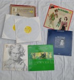 Lot 6 Discuri Vinil și Box-set-uri Muzică Clasică și Operă (Beethoven, Mozart, Weber