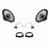 Pachet difuzoare Hertz Uno dedicate usi spate Audi A4 B6 B7 (2000 - 2008)