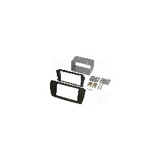 Rama adaptoare Seat, 2 DIN, black azabache (AL6), ACV - 381328-06-1