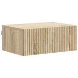 vidaXL Dulap de noapte suspendat Stejar Sonoma 49 x 34,5 x 20 cm 898449