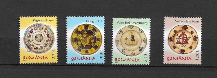 ROMANIA 2007 - FARFURII TARANESTI (I), MNH - LP 1759