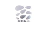 Set Oglinzi Design 3D Silver Piatra Cubica MyStyle&reg; - Oglinzi Decorative Acrilice Luxury Home 12 buc/set