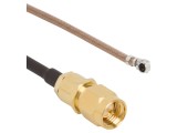Cablu coaxial 0,2 m AMC mamă &ndash; SMA tată, 50&Omega;