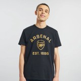 FC Arsenal tricou de bărbați Graphic black - S