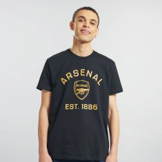 FC Arsenal tricou de bărbați Graphic black - M