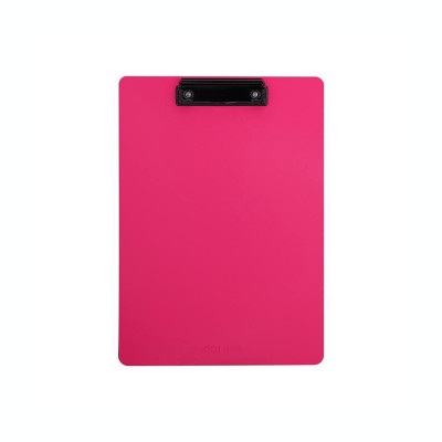 Clipboard simplu A4, Deli F752 02, roz neon foto