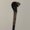 Elegant baston cu m&acirc;ner cap de cobra