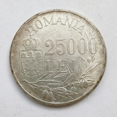 Romania - 25000 Lei 1946 - Argint - (#8A)