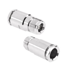 Mufa N mama pentru cablu H1000 cu insurubare (conector RF coaxial)