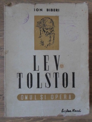 LEV TOLSTOI. OMUL SI OPERA-ION BIBERI