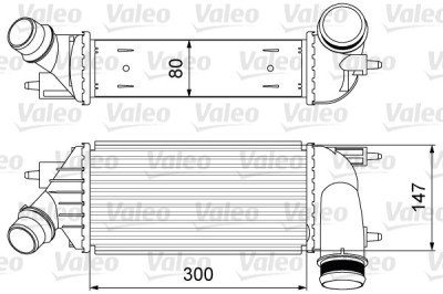 VALEO 818583 Intercooler, compresor foto