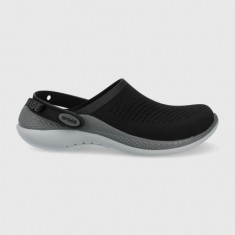 Crocs papuci Literide 360 Clog culoarea negru 206708