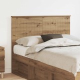 vidaXL Tăblie cap cu headboard Stejar Artizanal 120 cm Lemn compozit 887790