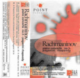Casetă audio Rachmaninov &lrm;&ndash; Piano Concerto No. 3- Pagannini Rhapsody, originală, Casete audio