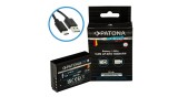 Baterie PATONA platină cu intrare USB-C pentru Canon LP-E10 LPE10 EOS1100D EOS 1100D