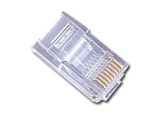 MUFA RJ-45 GEMBIRD pt. cablu UTP, Cat5e, RJ-45 (T), plastic, 100 buc, &quot;PLUG3UP6/100&quot;