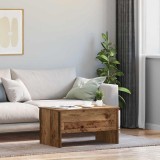 vidaXL Masă de cafea Lemn vechi 80 x 50.5 x 42.5 cm Lemn compozit