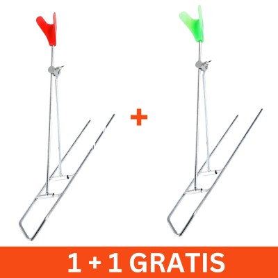Suport rabatabil cu pana pentru varga, metal, 1+1 gratis foto