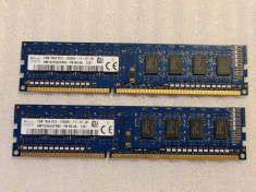 Memorie RAM desktop 2GB DDR3 PC3-12800 CL11 1.5V HYNIX HMT325U6CFR8C-PB foto