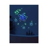 Cumpara ieftin Sticker Perete Autocolant Fosforescent Broasca Testoasa 50x35cm - 69699