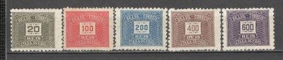 Brazilia.1925/26 Porto-Cifra inramata GB.96 foto