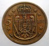 Moneda 5 Lei 1930 Mihai I, Romania, Paris, KM#48, Nichel-Alama, Numismatica