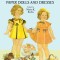 Authentic Shirley Temple Paper Dolls and Dresses