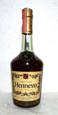 rare cognac HENNESSY, VERY SPECIAL, ( A ) IMP- CLARETTA ITALY Cl 70 GR. 40 ANII 1990/2000