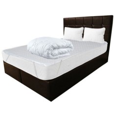 Set Saltea cu arcuri Dafin 140x200 plus 2 perne plus Husa hipoalergenica plus foto