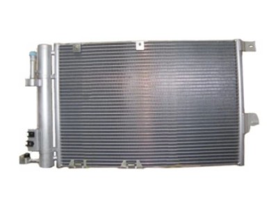 Condensator climatizare Opel Astra G, 02.1998-01.2005, motor 1, 6; 1, 8; 2.0, 2, 2 benzina, cutie manuala/automata, full aluminiu brazat, 580 (540)x3 foto