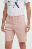 Cumpara ieftin Pepe Jeans pantaloni scurti barbati, culoarea roz