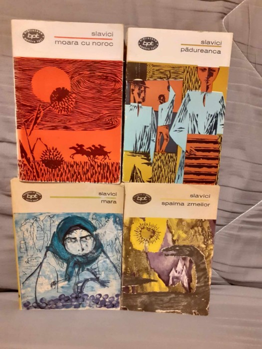 MOARA CU NOROC/PADUREANCA/MARA/SPAIMA ZMEILOR-IOAN SLAVICI (4 VOL)