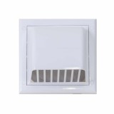 Grila evacuare cu clapeta Q125 / EXT 7197