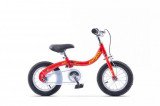 Bicicleta copii SOIM 2in1 12&#039;&#039; ROSU, Pegas