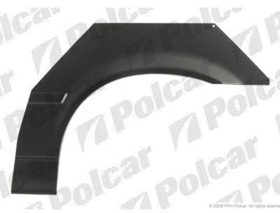 Segment reparatie aripa spate BMW Seria 3 (E36), 12.1990-03.2000, model cu 3 usi, partea dreapta, KLOKKERHOLM, foto