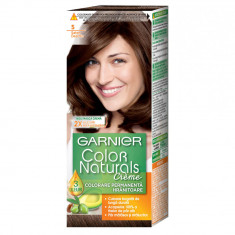 Vopsea Permanenta de Par 5 Saten Deschis, Garnier Color Naturals, 110 ml, Vopsea de Par, Vopsea Par Permanenta, Vopsea Permanenta Saten Deschis, Vopse