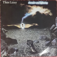Thin Lizzy &ndash; Thunder And Lightning, LP, Netherlands, 1983, stare VG